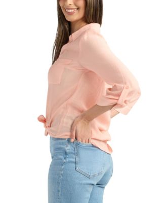 Women's Button-Up Collared Shirt