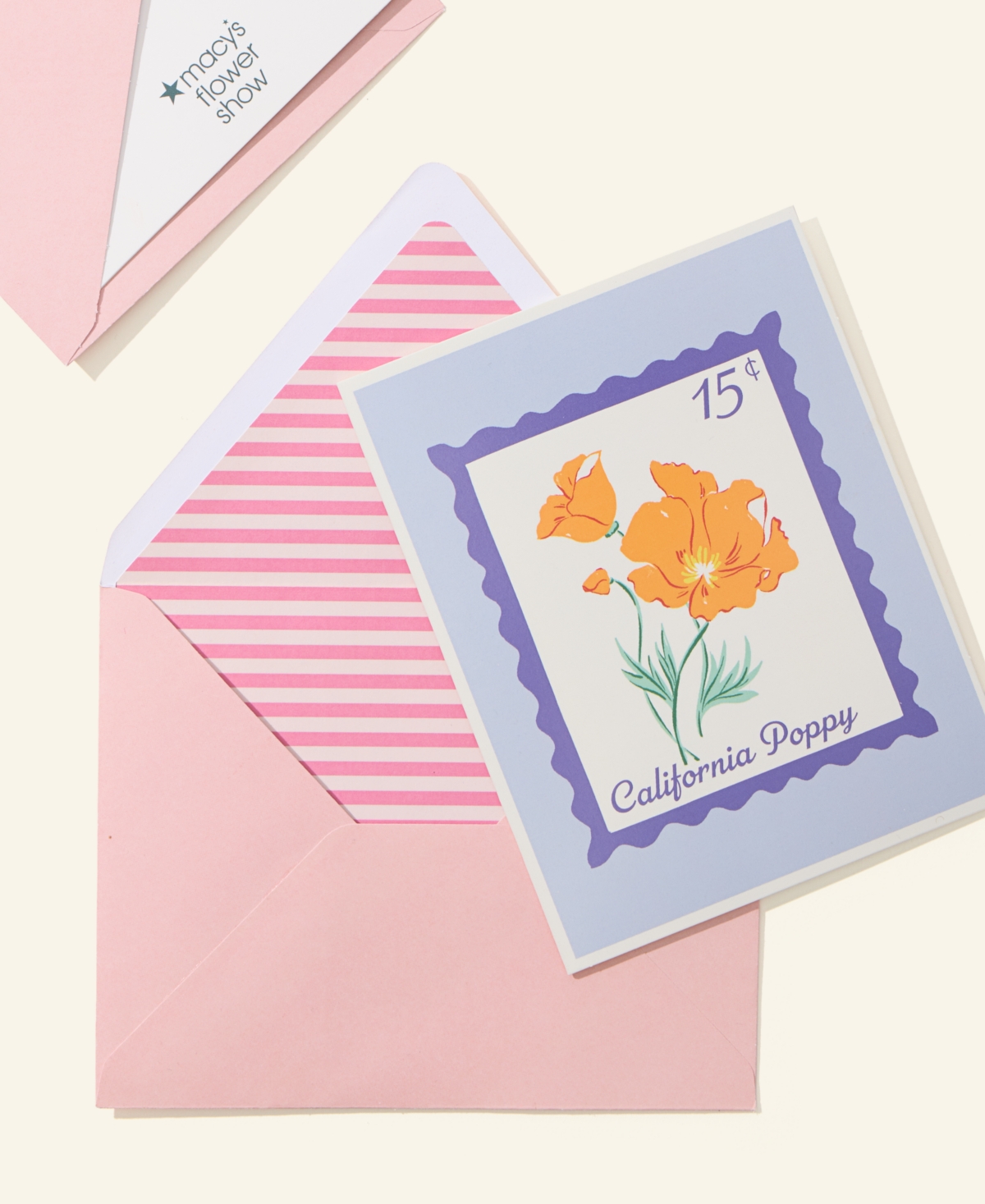 Macy's Flower Show Stationery Set, Macy's Exclusive