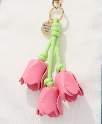Flower Show Pink Tulip Bag Charm