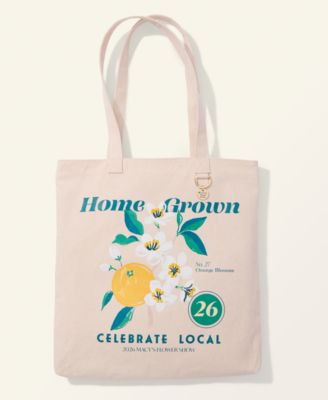 Flower Show Home Grown Farmers Market Tote Bag