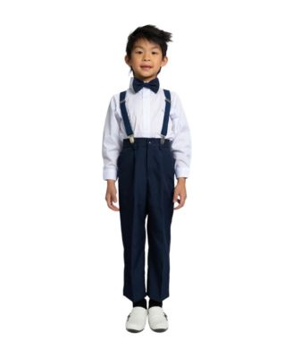 Peanut Butter Collection Boys Barn Wedding Set - Navy