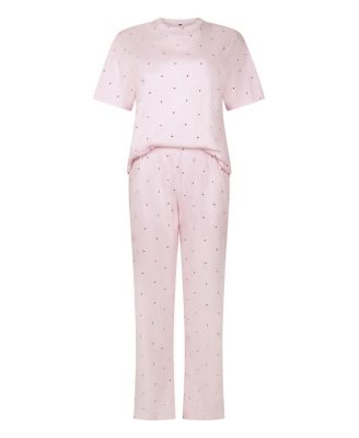 Hunkemoller Women's Pyjama Set Cotton Print