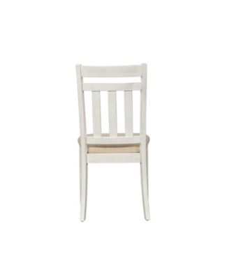 Liberty Furniture Industies Slat Back Side Chair (RTA)-Set of 2
