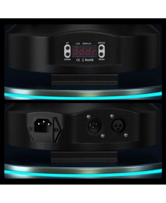 120W Moving Head Stage Light with 8 RGBW LEDs & Laser, DMX, Auto Sound Mode