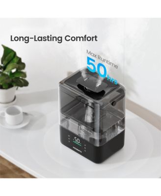 Smart Humidifier with App & Voice Control, 6L Cool Mist Humidifiers with Essential Oil Diffuser, 7 Color NightLight for Bedroom Home