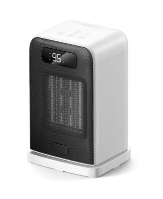 1500W Space Heater, Electric Heater for Indoor Use, Desk Heater with Heating and Fan Modes with Thermostat