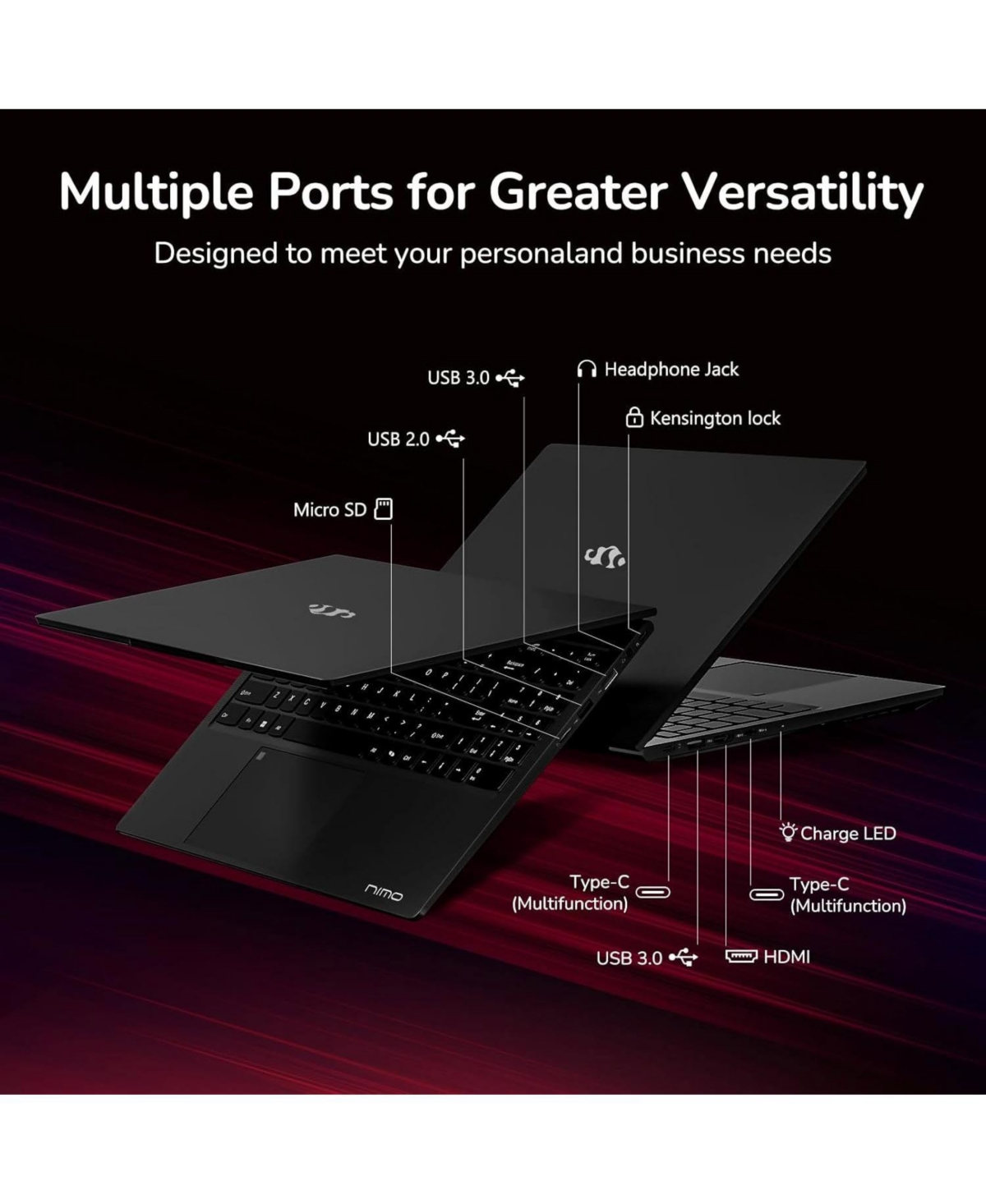 Nimo 15.6" Ips Fhd-Gaming-Laptop