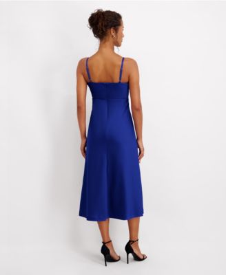 Women's Satin Midi Dress