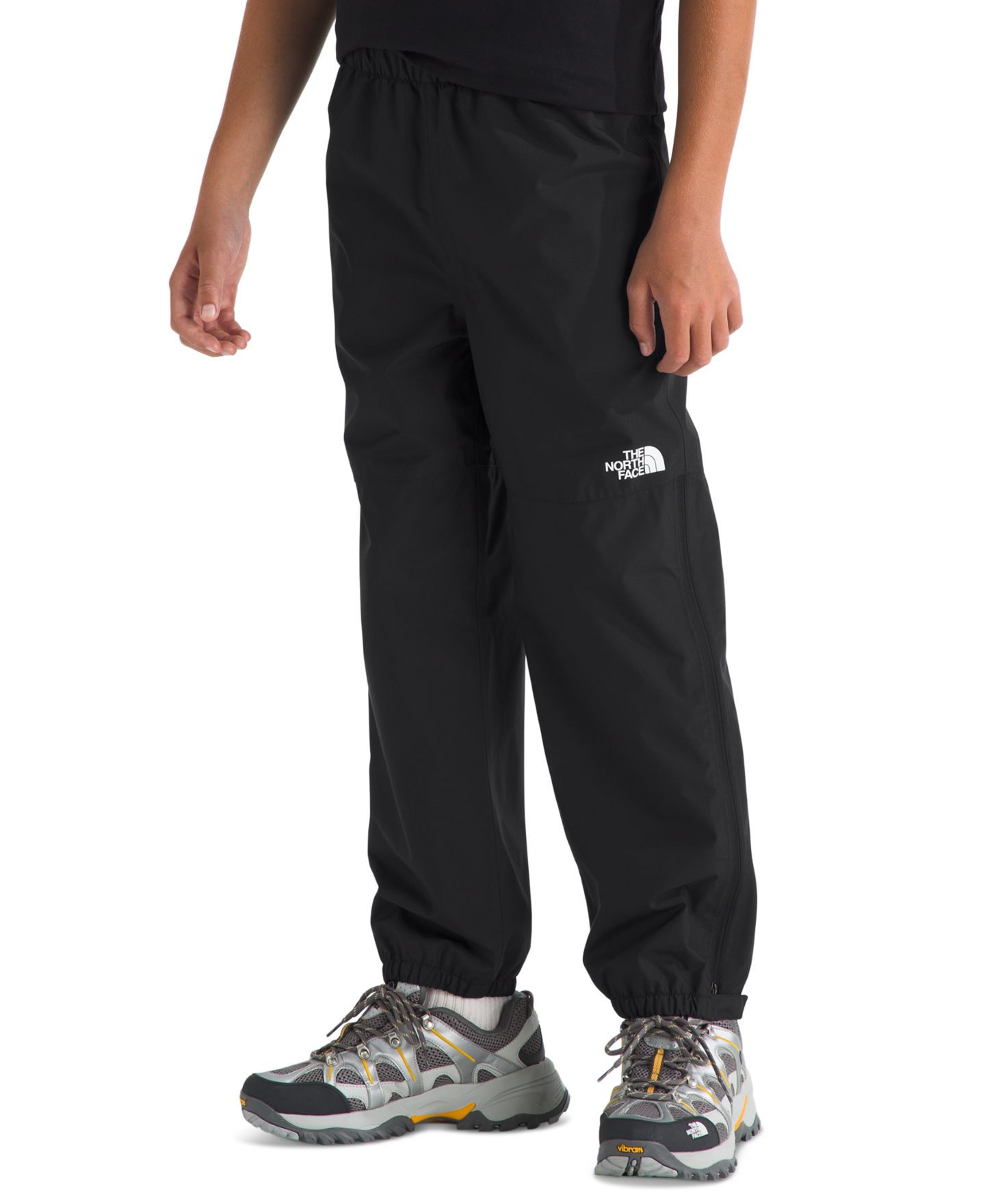 Детские дождевые брюки The North Face Antora на резинке, 6-16, цвет: Чёрный — фото 3