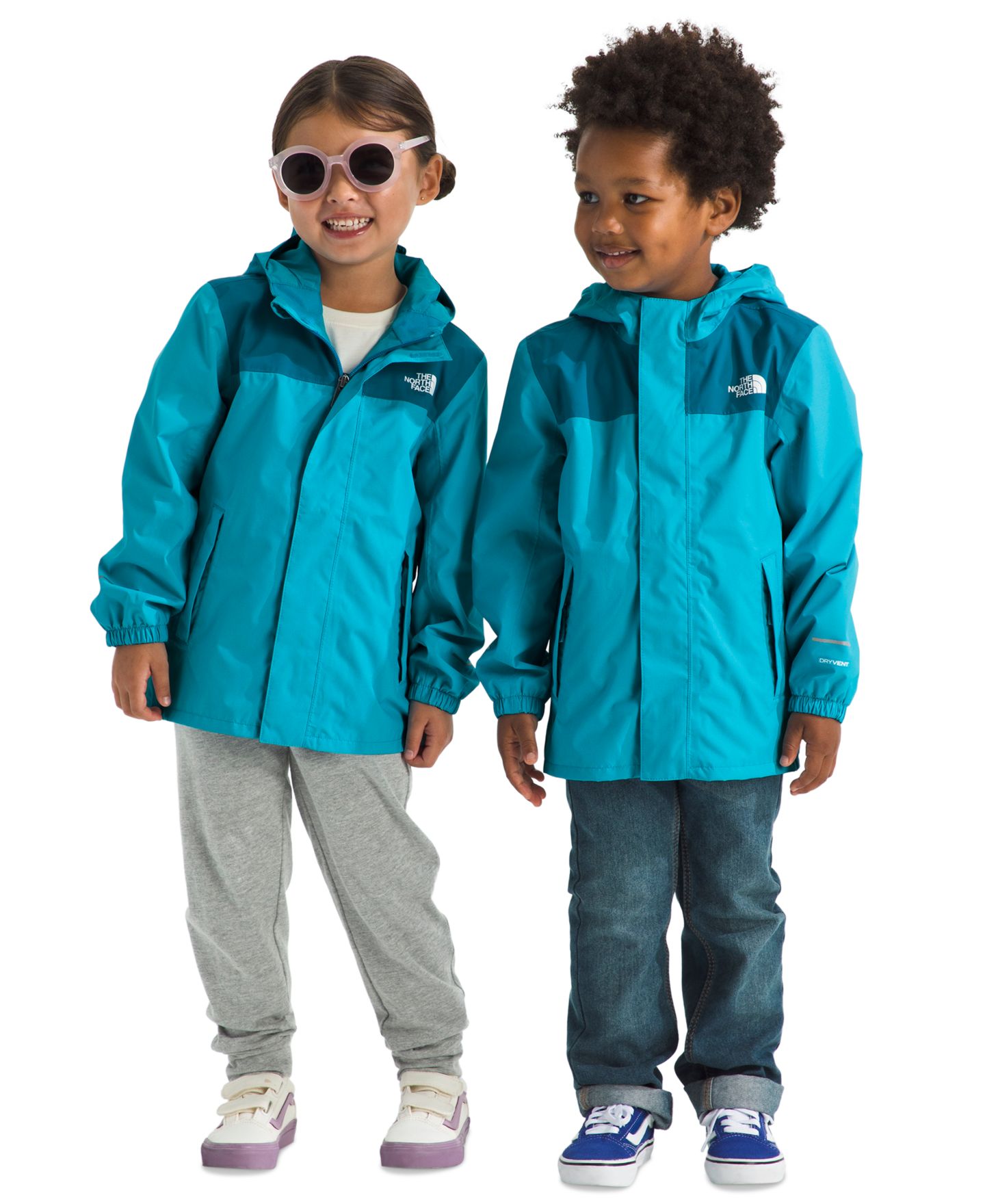 Детская куртка-дождевик The North Face Antora, 2T-7, цвет: Синий / Сумеречный синий — фото 1