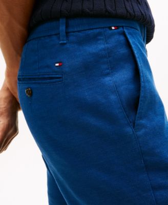 Men's Denton Sorona Linen Straight-Fit Pants