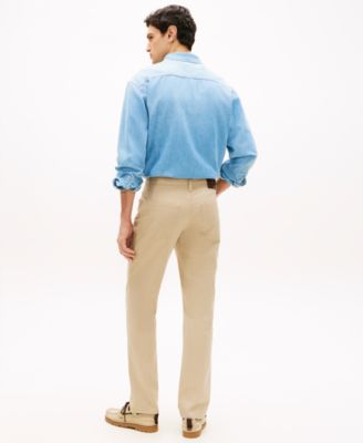 Men's Denton Slim-Straight Five-Pocket Stretch Essential Twill Pants