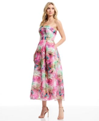 Women's Mika Strapless Floral Dress