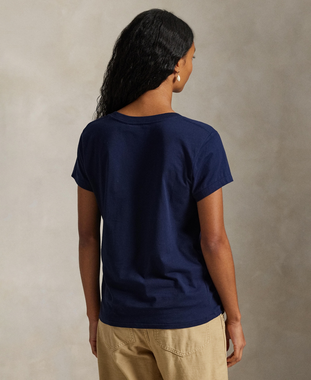 Polo Ralph Lauren Women's V-Neck Short-Sleeve T-Shirt