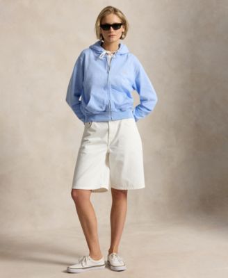 Women's Full-Zip Drawstring Hoodie