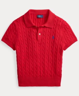 Women's Slim Fit Ribbed Collar Cropped Sweater