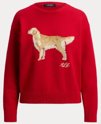 Women's Cotton Dog  Sweater