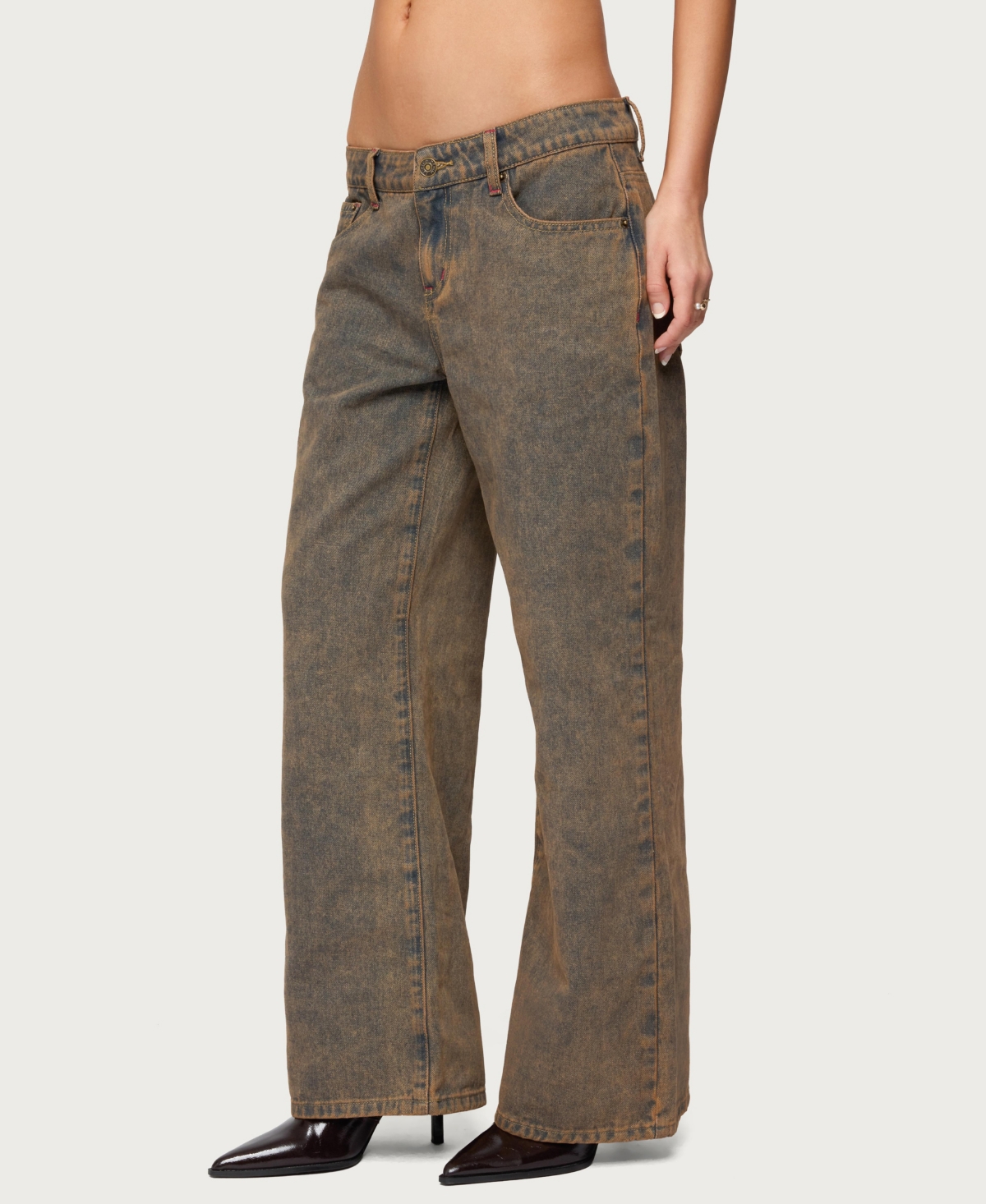 Edikted Women's Ace Relaxed Jeans