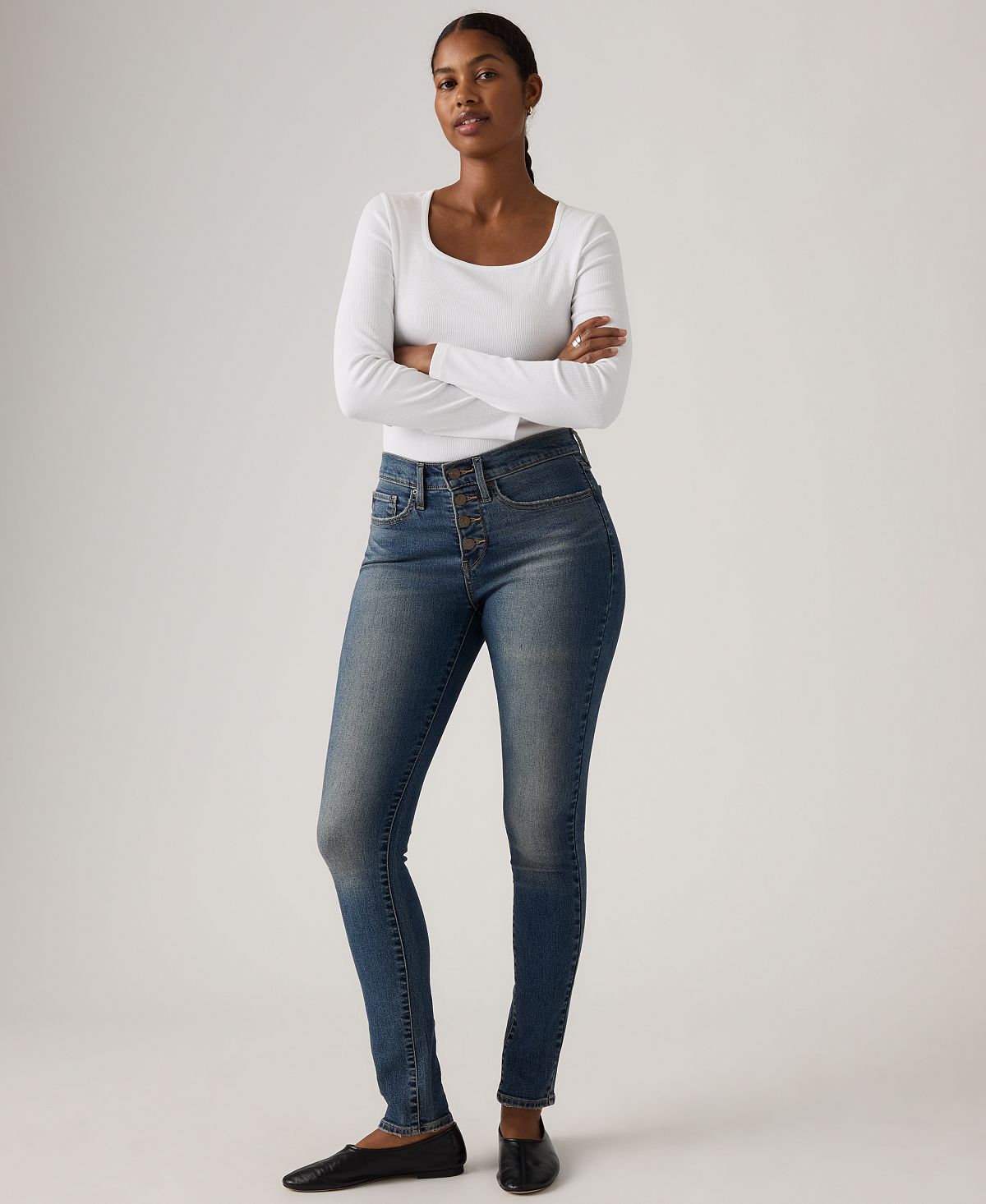 Levi's® Women's 311 Heritage Skinny Jeans view 3 — MAYCSS fashion products