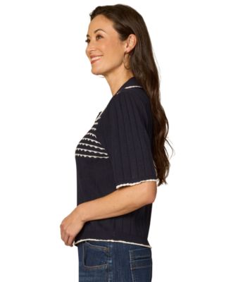 Women's Collared Neck Sweater