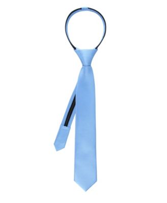 Baby Boys' Orleans Solid Pre-Tied Zipper Tie