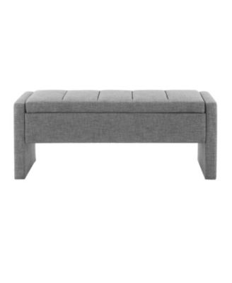 Modern Upholstered Storage Bed End Bench