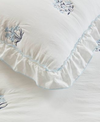 Aglaia Floral Down Alternative 3-Pc. Quilt Set, Full/Queen