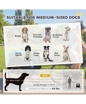 Dog Bike Trailer, Pet Cart Bicycle Carrier with 20" Air Tires