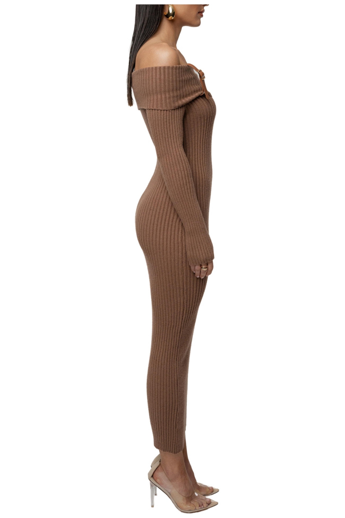 Jluxlabel Women's Kira Ribbed Midi Dress