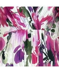 Women's Sophia V-Neck Short Sleeve Maxi Dress