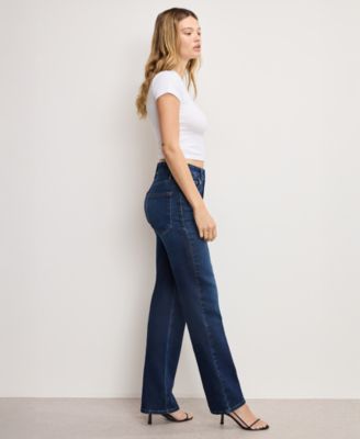 Women's Soft Tech Good True Straight-Fit Jeans, Regular & Plus Size