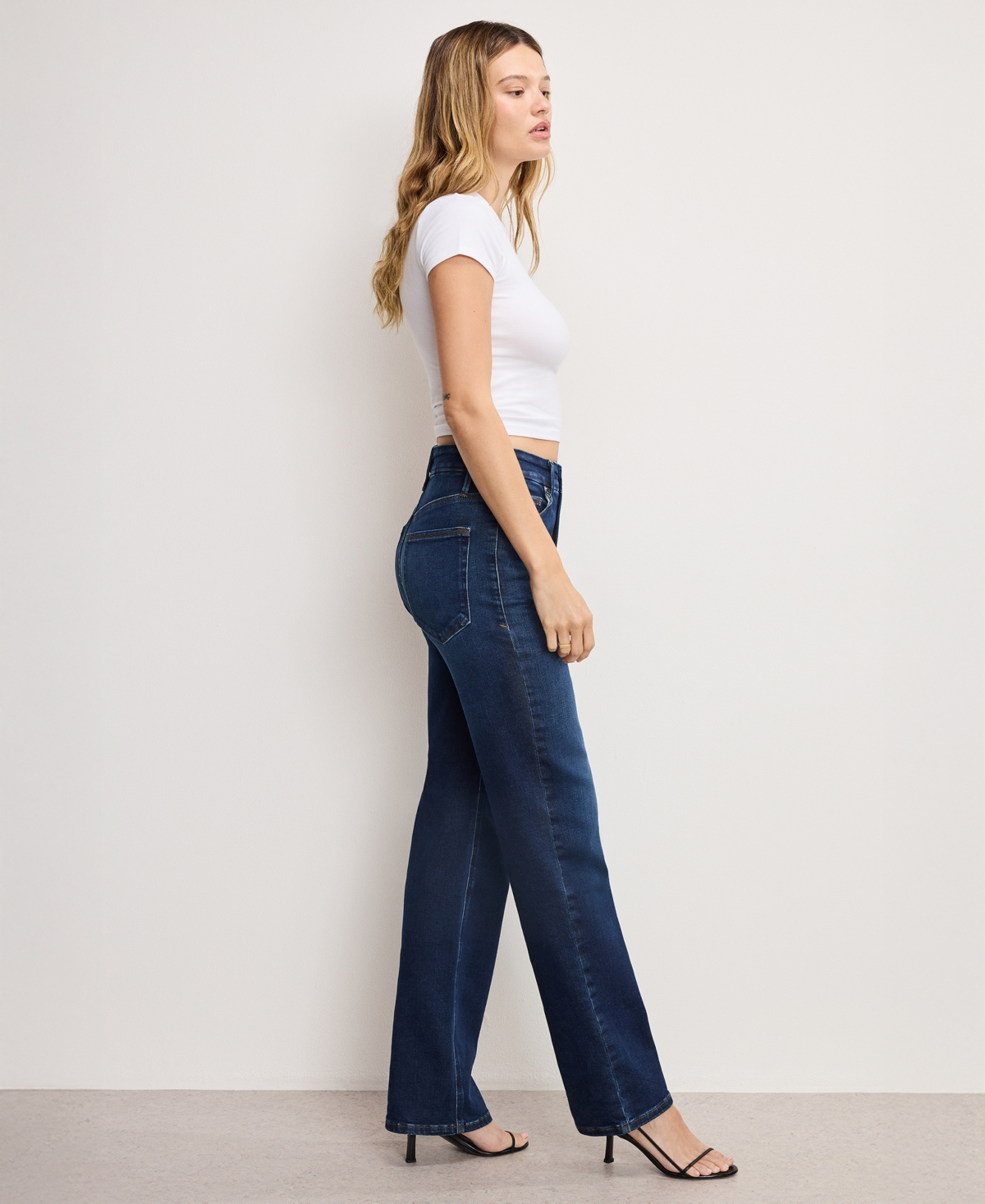 Good American Women's Straight-Fit Jeans