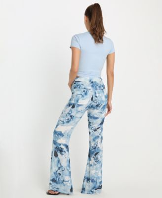 Women's Printed Flare Pants