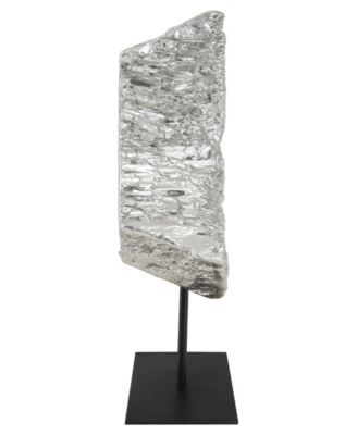 Cast Eroded Circle on Stand