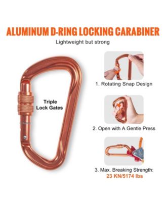 “1/2'' x 12' Steel Core Arborist Flipline with Snap Hook, Carabiner & Tool Lanyard—Durable Tree Climbing Flip Line.”