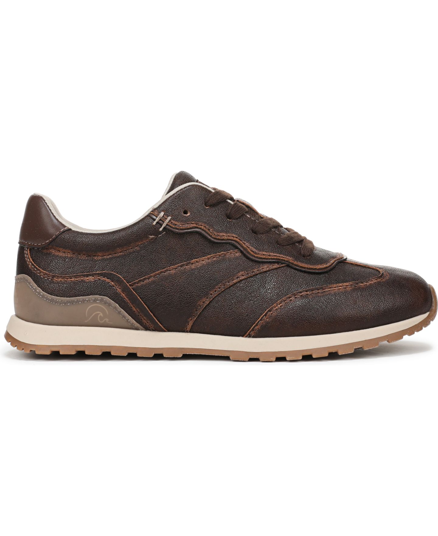Женские кроссовки Blowfish Malibu Valley Round Toe Lace Up, цвет: Коричневая искусственная кожа — фото 2