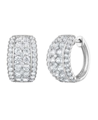 Diamond Earrings (2 ct. t.w.) in 14k White Gold