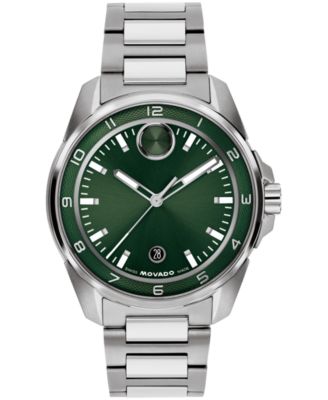 Men's Bold Verso S Swiss Quartz Stainless Steel Watch, 42mm