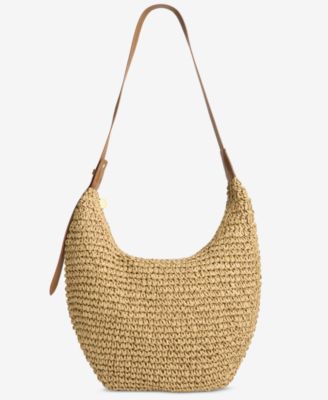 Straw Hobo Bag