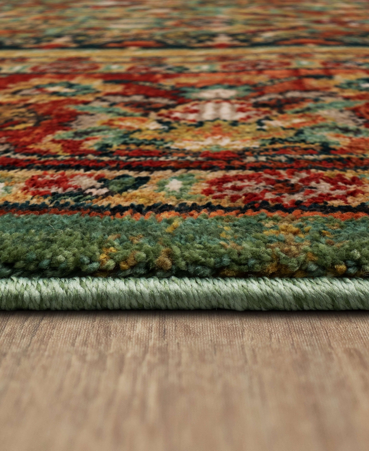 Closeout! Karastan Spice Market Tigris Aquamarine 5'3" x 7'10" Area Rug