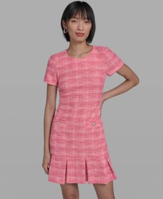 Women's Short-Sleeve Short Dress