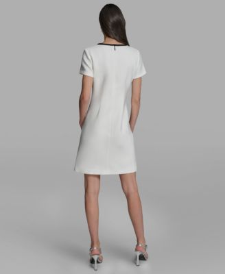 Women's Bow Detail A-Line Dress