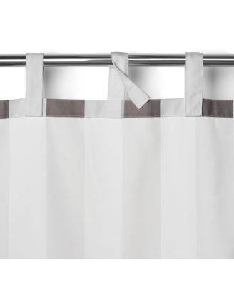 Highland Stripe Indoor/Outdoor Window Curtain