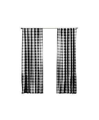 Farmhouse Buffalo Check Window Curtain
