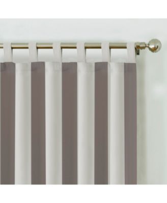 Highland Stripe Indoor/Outdoor Window Curtain