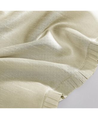 Versailles Faux Silk Blackout Window Curtain