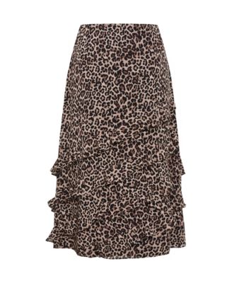 Women's Skai Leopard Print Maxi Skirt