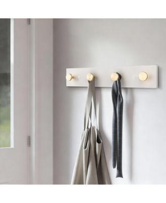 16" Aluminum Wall Hooks, Easy Install, Durable, Safe Design, Multi-Use