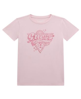 Girls' 7-16 Short Sleeve Screen Print Logo T-Shirt