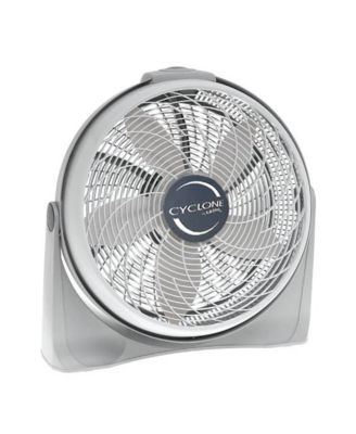 20 Inch Cyclone Portable Full-Tilt Floor or Wall Mount Pivoting Fan, White